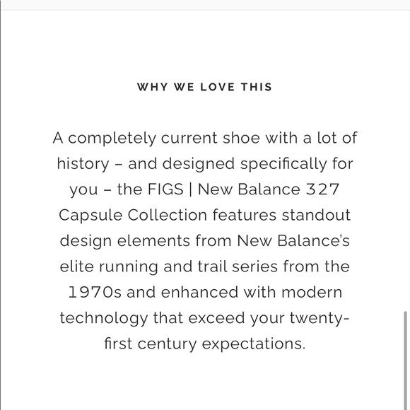 NWT FIGS | NEW BALANCE 327 NURSE SHOES/SNEAKERS - Picture 9 of 12